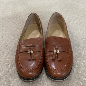 Talbots Brown Leather Loafers